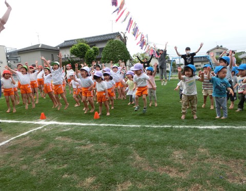 こいのぼりミニ運動会